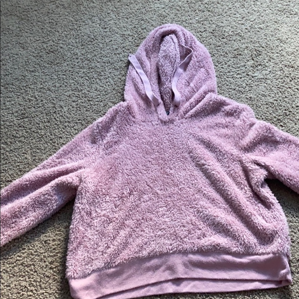fluffy sweatshirt